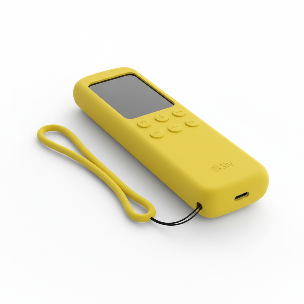 Apple TV 4K Siri Remote Case Yellow