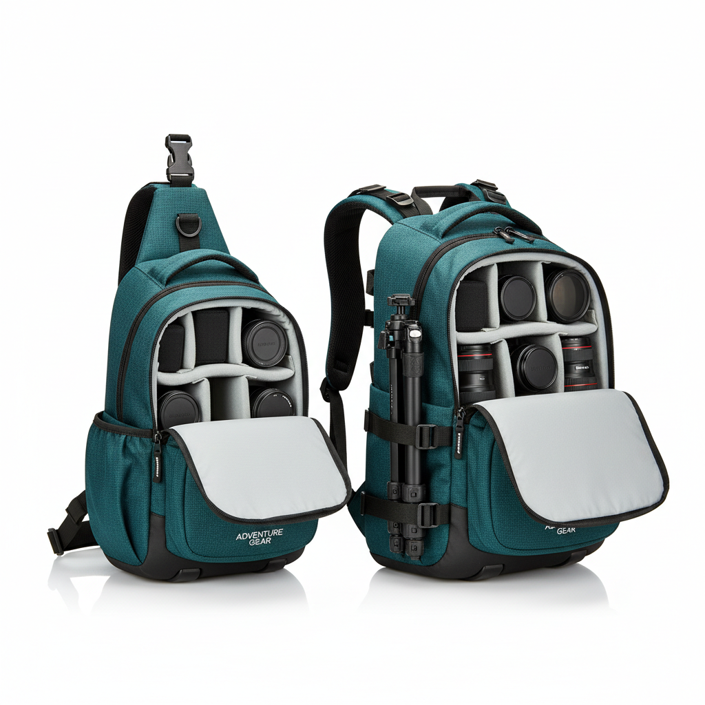 Camera Sling Bag Deep Teal