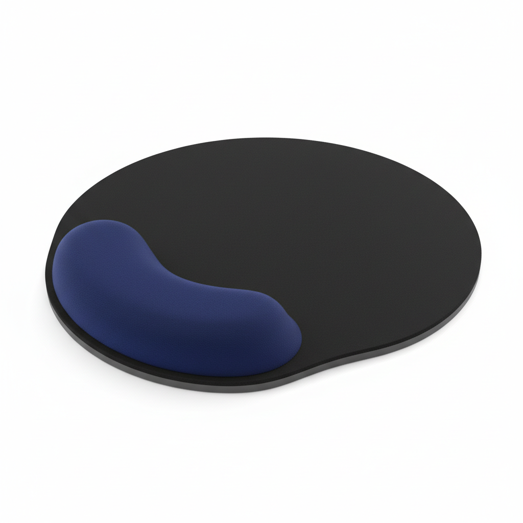 Mouse Pad with Gel Wrist Rest